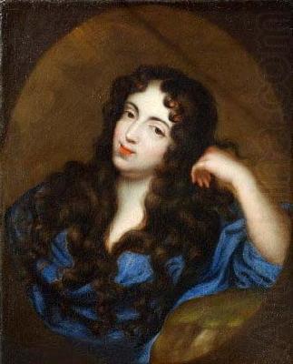 Portrait of Marie Casimire d'Arquien as the Penitent Magdalene., unknow artist